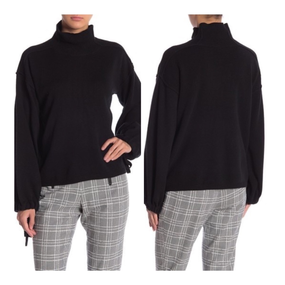 BCBGMAXAZRIA Turtle Neck Wool Sweater/Sz:S/NWT - Picture 2 of 8